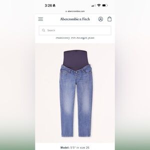Abercrombie Maternity Jeans